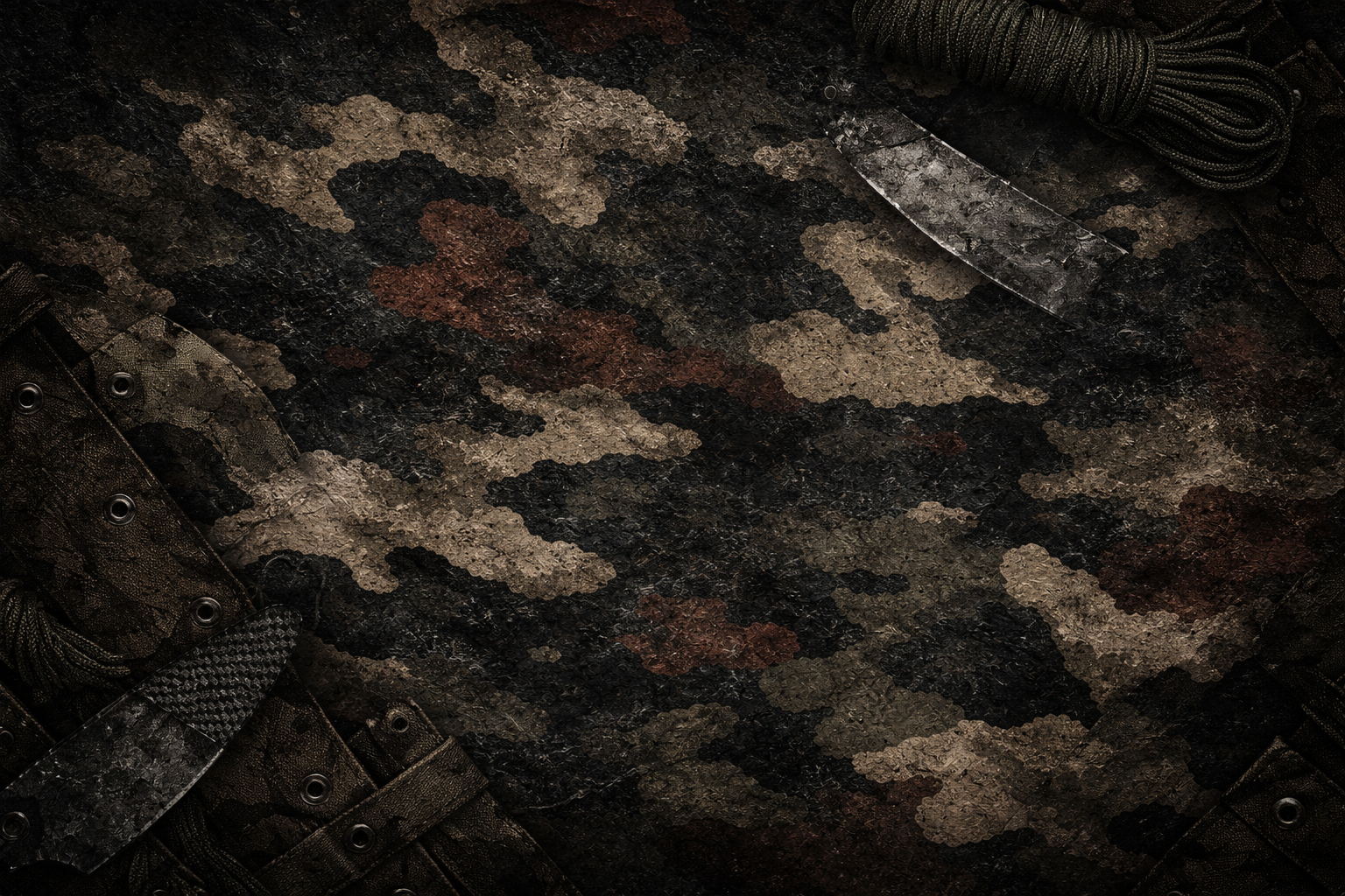 Close-up knife detail from the workshop